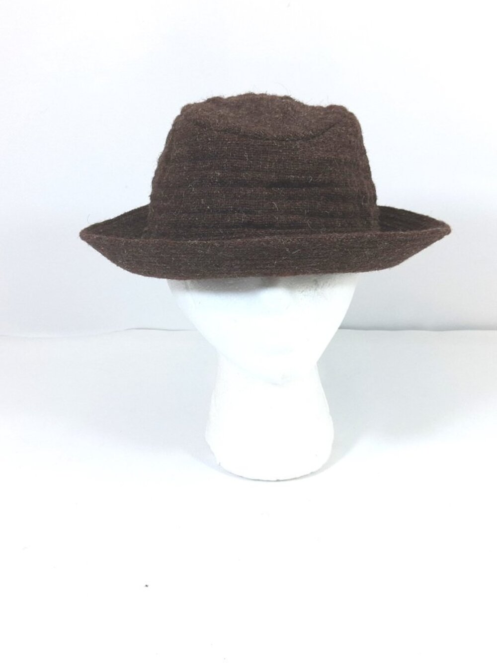 Vintage 100% Virgin Wool Fedora Norm Thompson The Original Irish County Hat